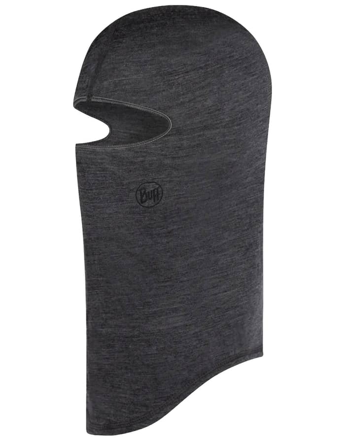Merino Lightweight Balaclava Solid Grey