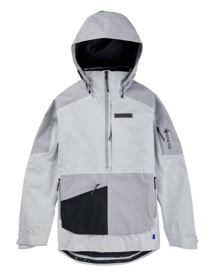 M Gore-Tex Carbonate Anorak Jacket Gray Cloud/Silver Sconce
