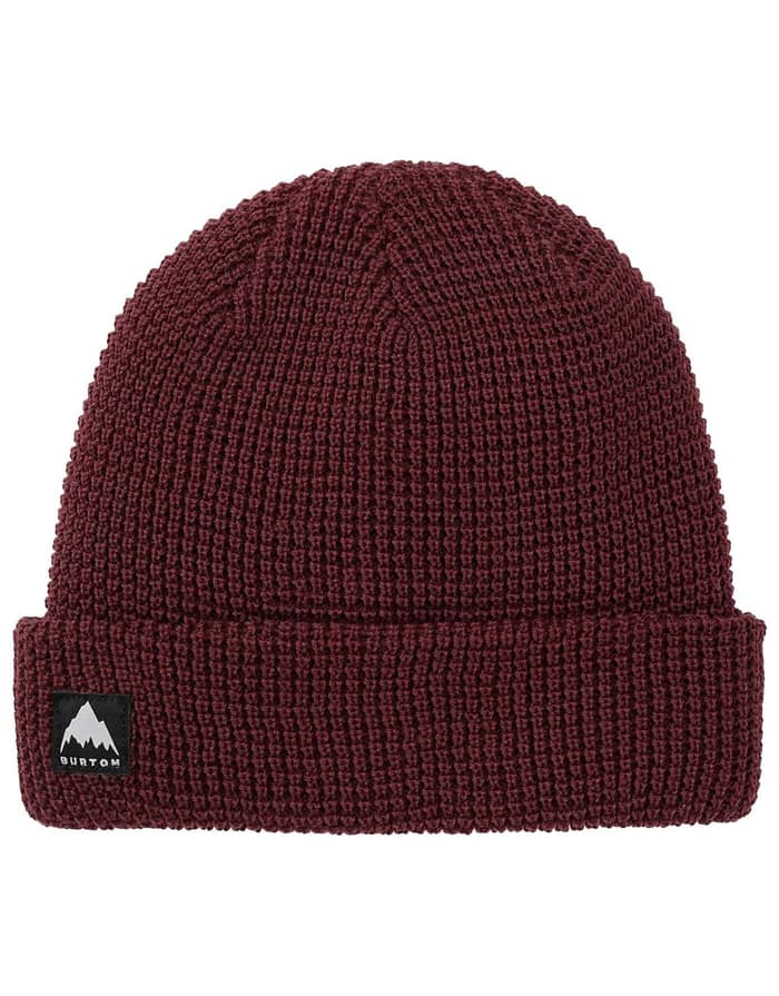 Recycled Waffle Beanie Almandine