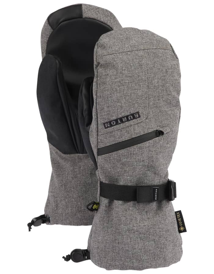 M  Gore-Tex Mittens Gray Heather