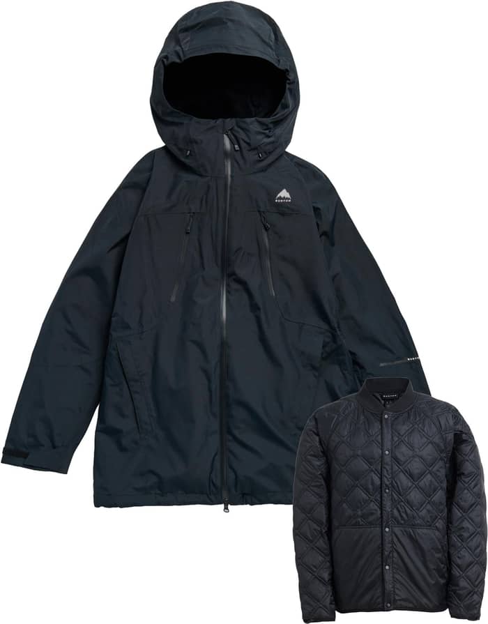 M Reserve 2L 3In1 Jacket True Black