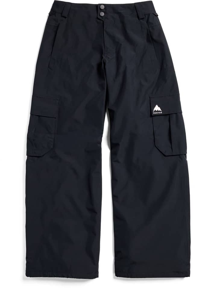 W Reserve 2L Baggy Cargo Pants True Black