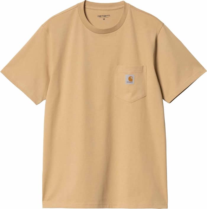 S/S Pocket T-Shirt Dusty H Brown