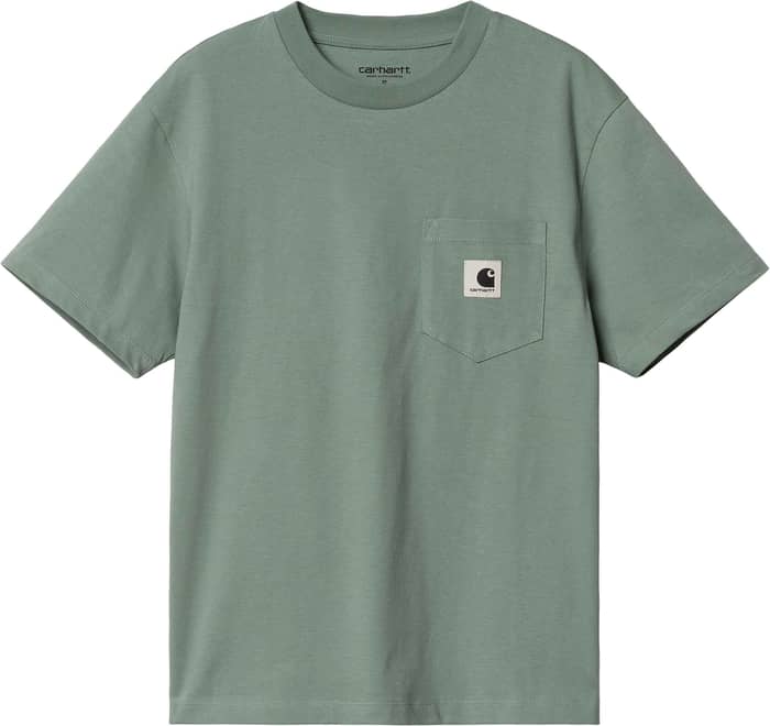 W' S/S Pocket T-Shirt Glassy Teal
