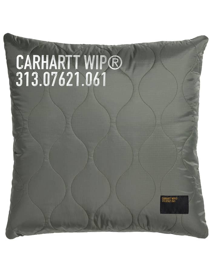 Tour Quilted Pillow Smoke Green/Reflective