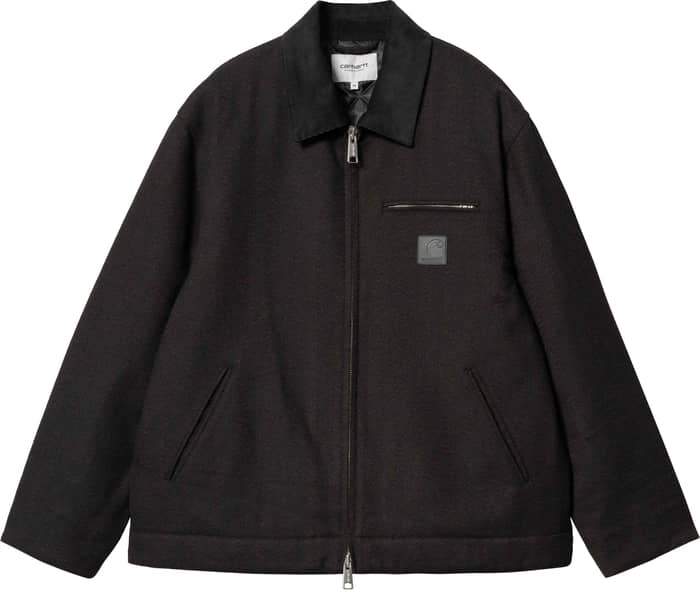 Truman Coat Chocolate / Black