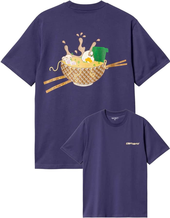 S/S Noodle Soup T-Shirt Aura