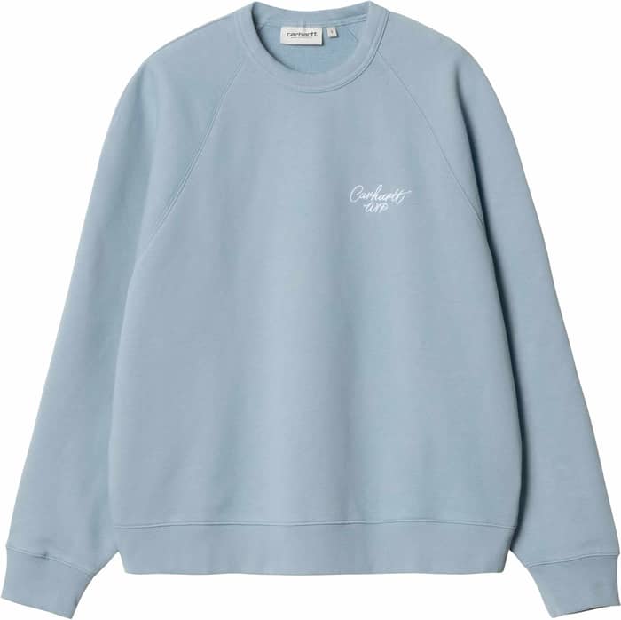 W' Signature Sweat Dusty Ice / White