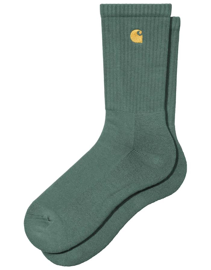 Chase Socks Silver Pine / Gold