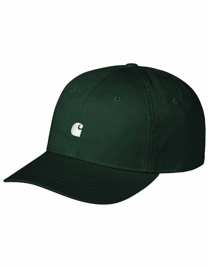 Madison Logo Cap Conifer / White