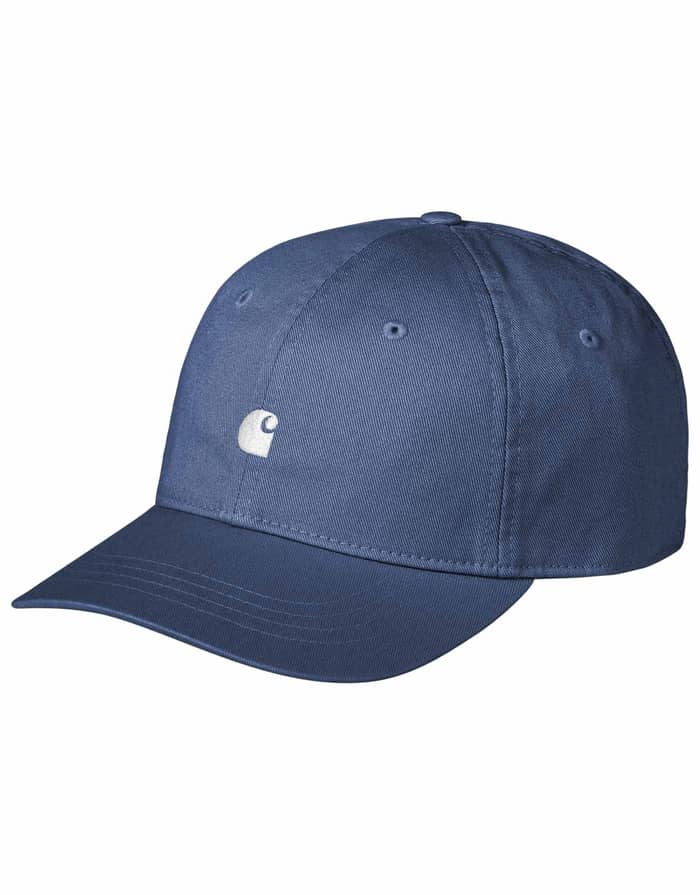 Madison Logo Cap Blue Iris / White