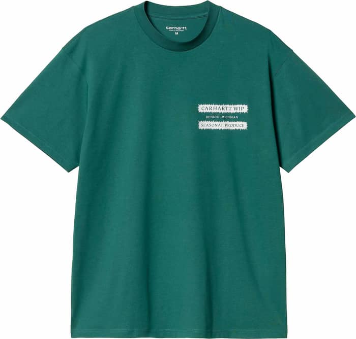 S/S Catalogue T-Shirt Rainforest / White