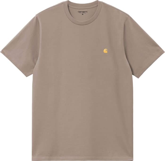 S/S Chase T-Shirt Dusky Beige / Gold