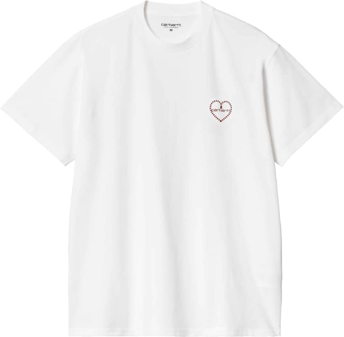 S/S Furoshiki T-Shirt White / Red