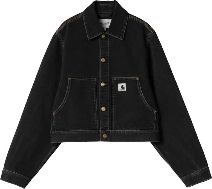 W' Arca Jacket Stone Washed Black