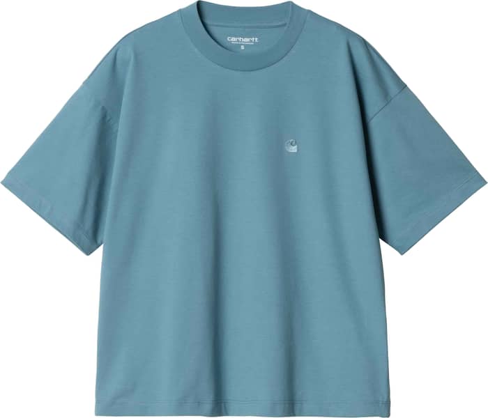 W' S/S Chester T-Shirt Clay Blue