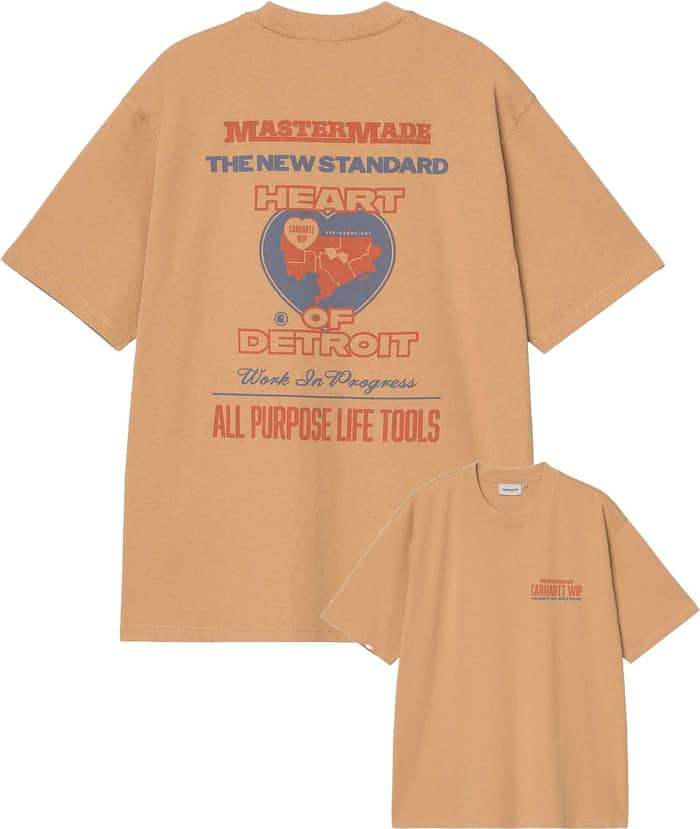 S/S Arcan T-Shirt Dusty H Brown
