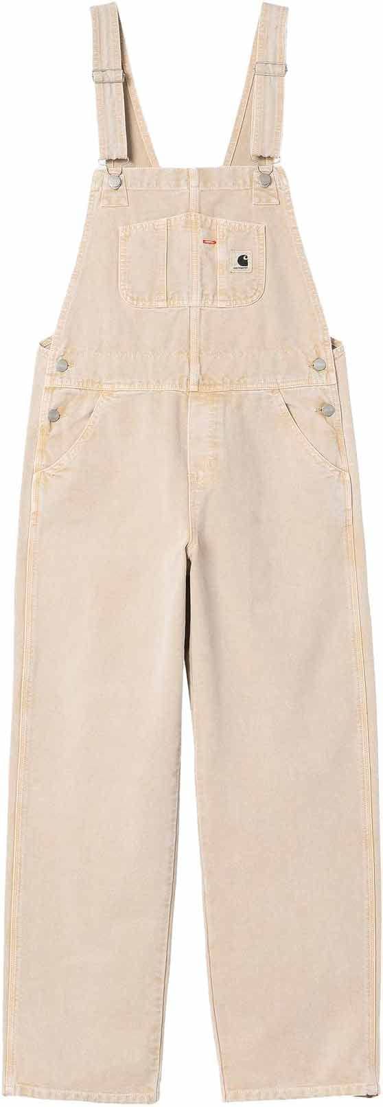 Bib Overall Straight W Dusty H Brown