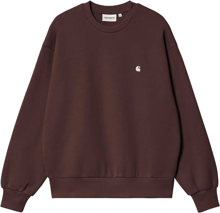W' Casey Sweatshirt Palisander Silver