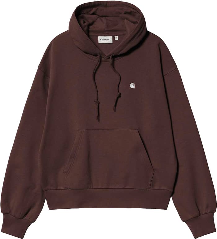 W' Hooded Casey Sweatshirt Palisander Silver