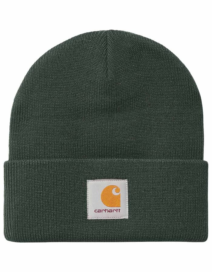 Short Watch Hat Dark Scarab