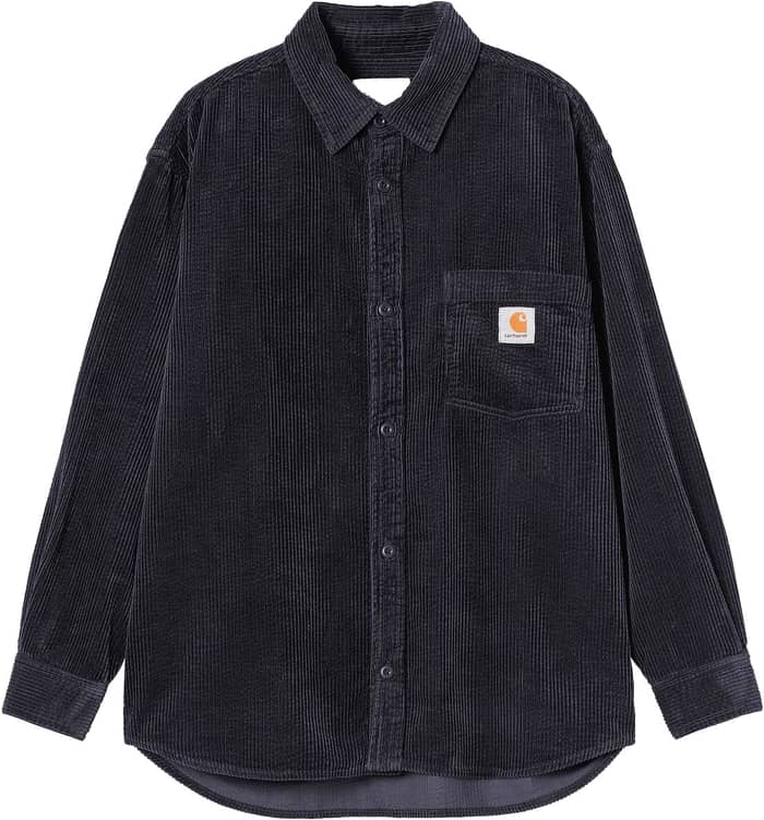 L/S Loyde Shirt Dark Navy Rinsed