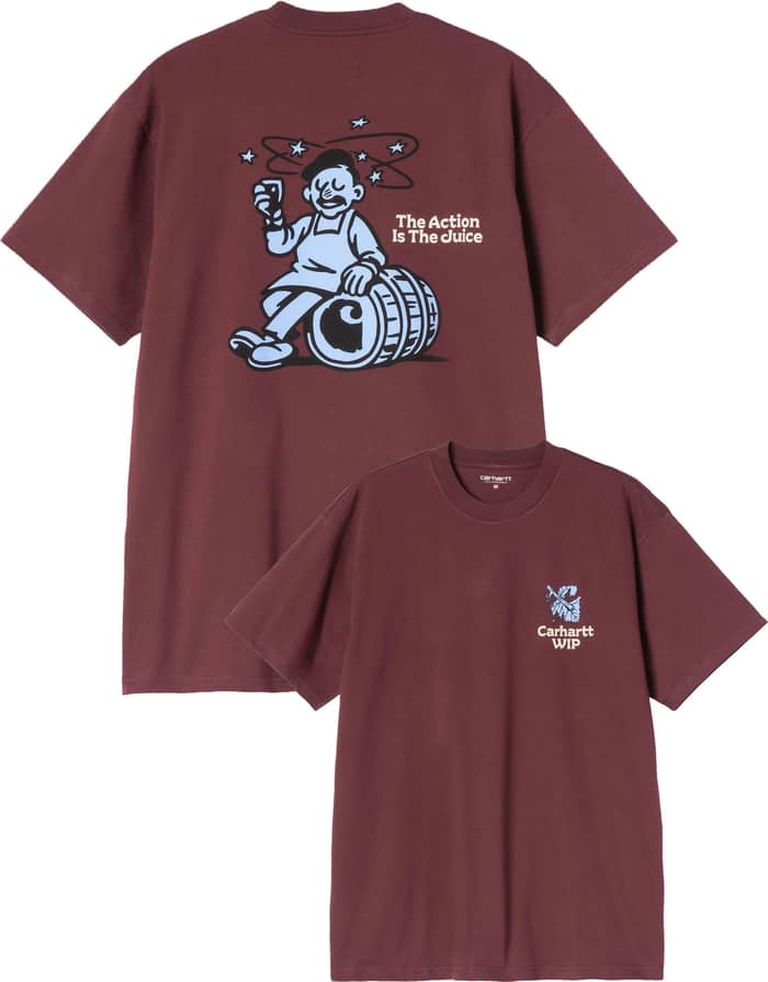 S/S Grape Picker T-Shirt Amarone
