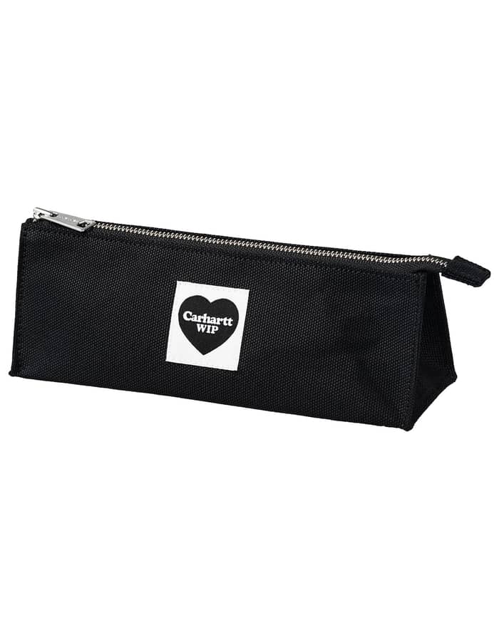 Heart Pencil Case Black