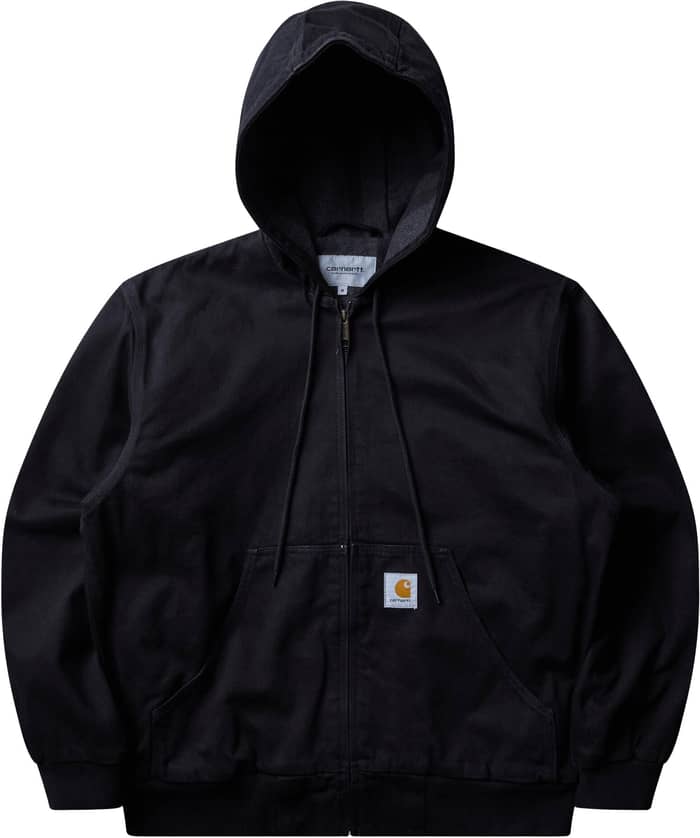 OG Active Jacket Black Rinsed