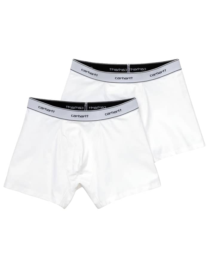 Cotton Trunks White + White