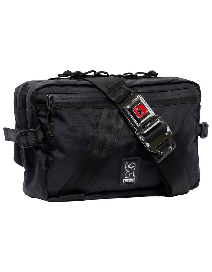 Chrome Industries Tensile Sling Bag Black X Shoulder Bags : Snowleader
