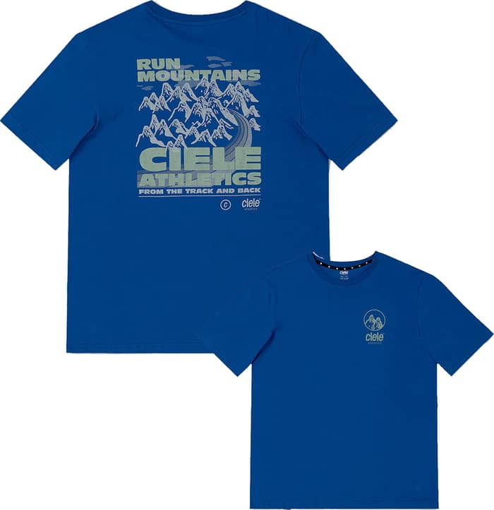 U ORTShirt RunMountains Azure