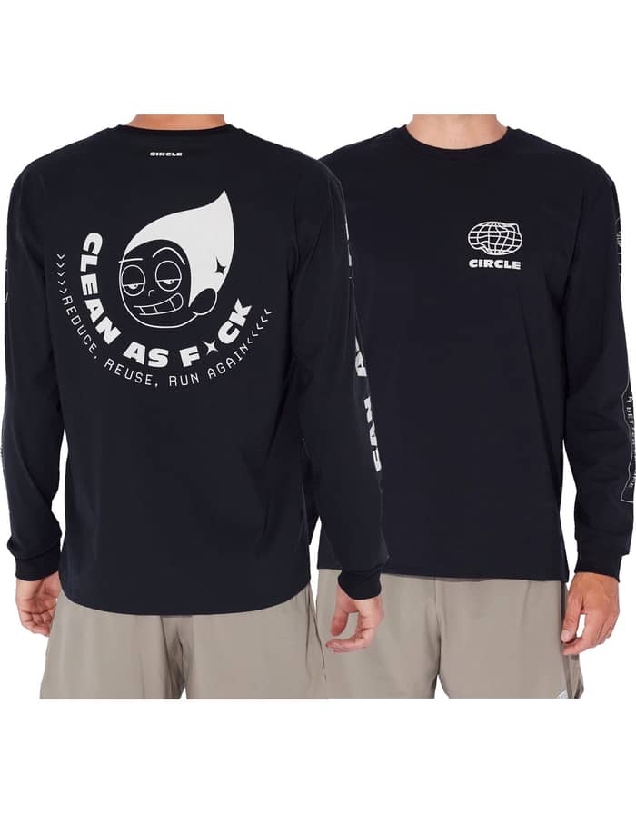 Feel Good CAF 2.0 Long Sleeves T-Shirt Black & Grey