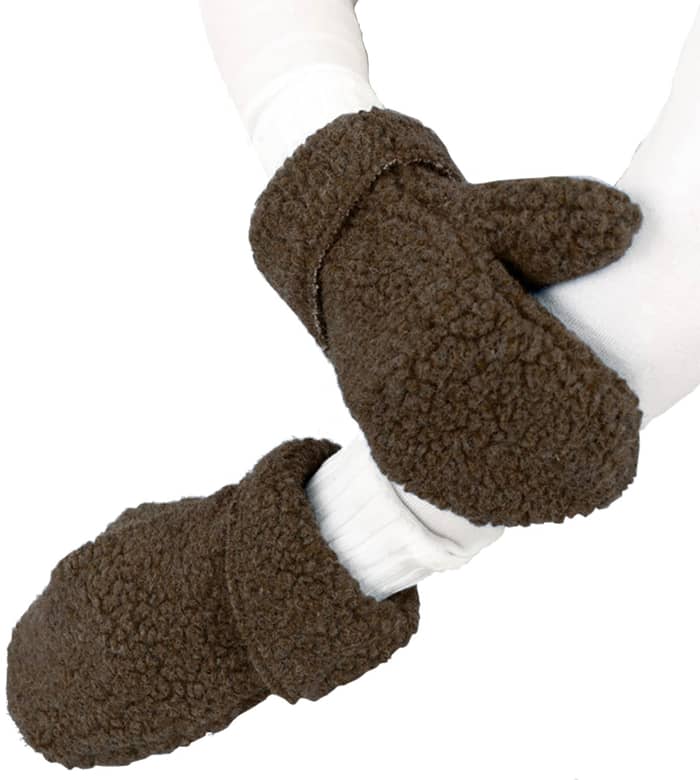 Mitten Freeze Dark Brown
