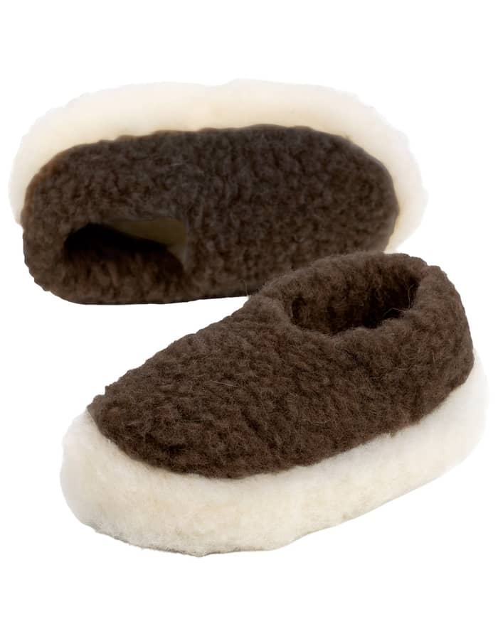 Slippers Siberian Dark Brown