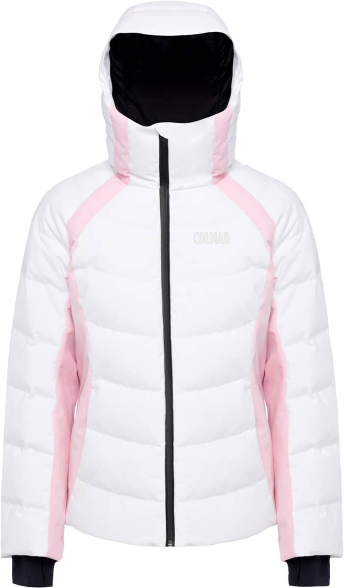 Ladies Down Jacket Ski Shaping White Tulle