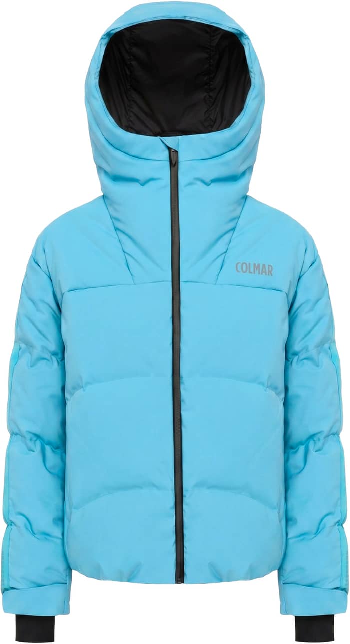 Ladies Down Jacket Ski Cozy Chic Capri Blue Black