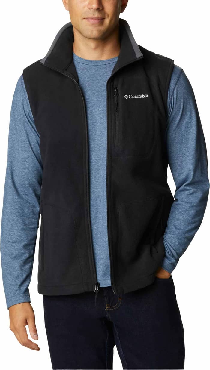 Fast Trek Fleece Vest Black