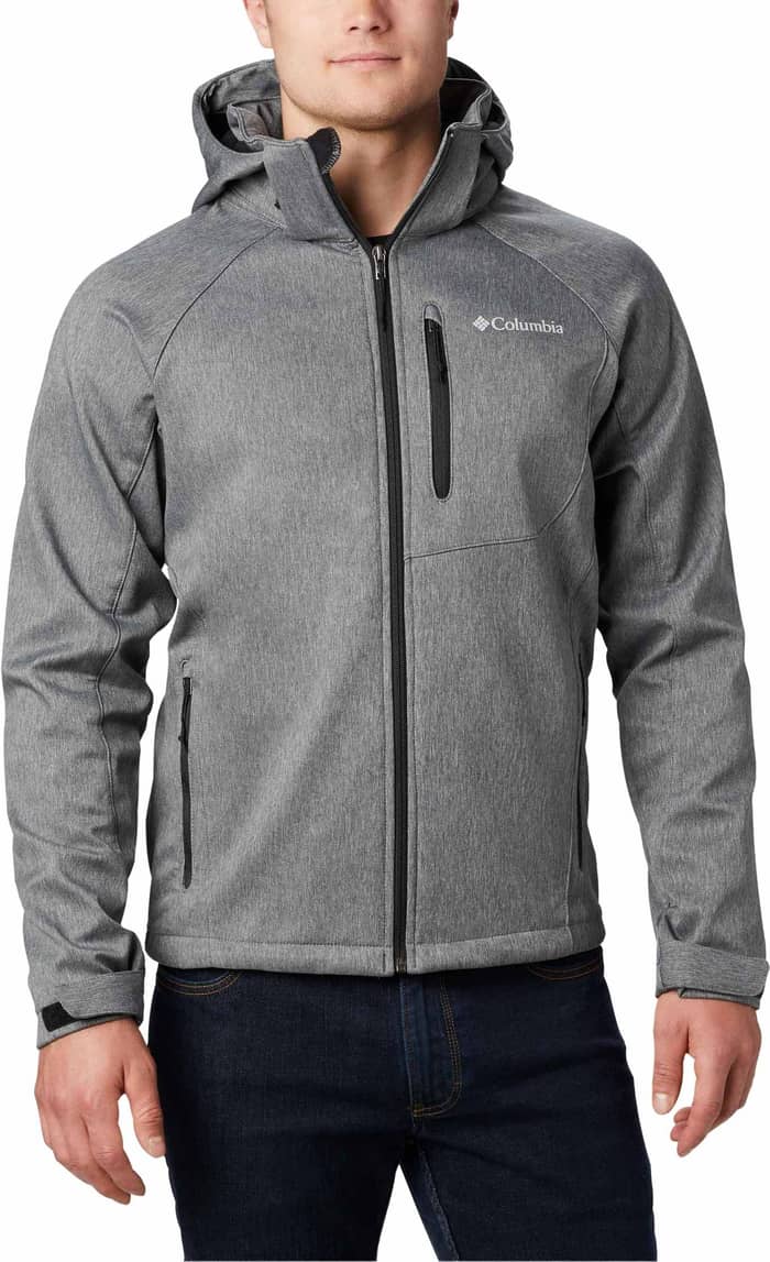 Cascade Ridge II Softshell M Charcoal Heather