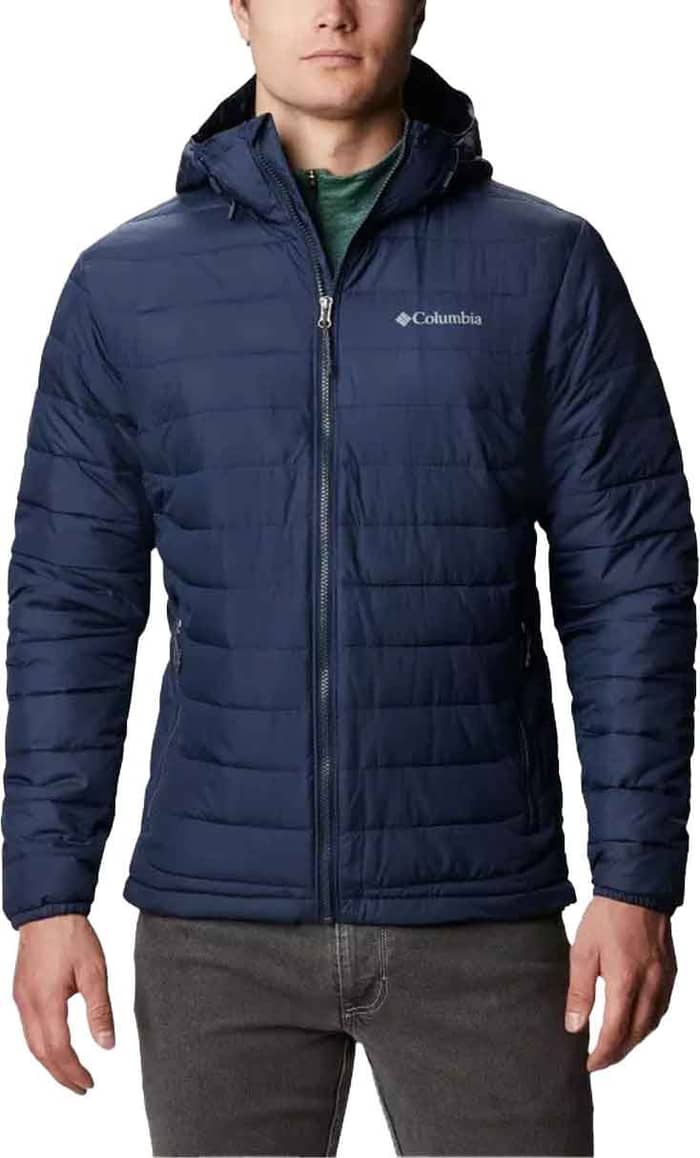 Powder Lite Hooded Jacket M Collegiate Navy