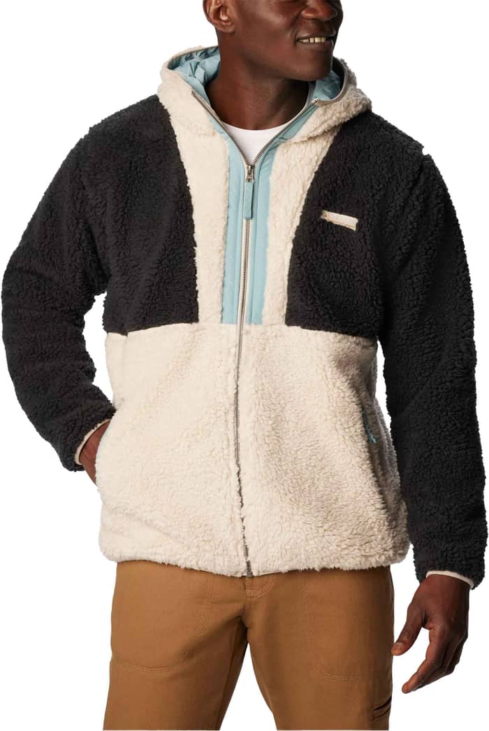 Backbowl™ Sherpa Hoodie Black Dark Stone