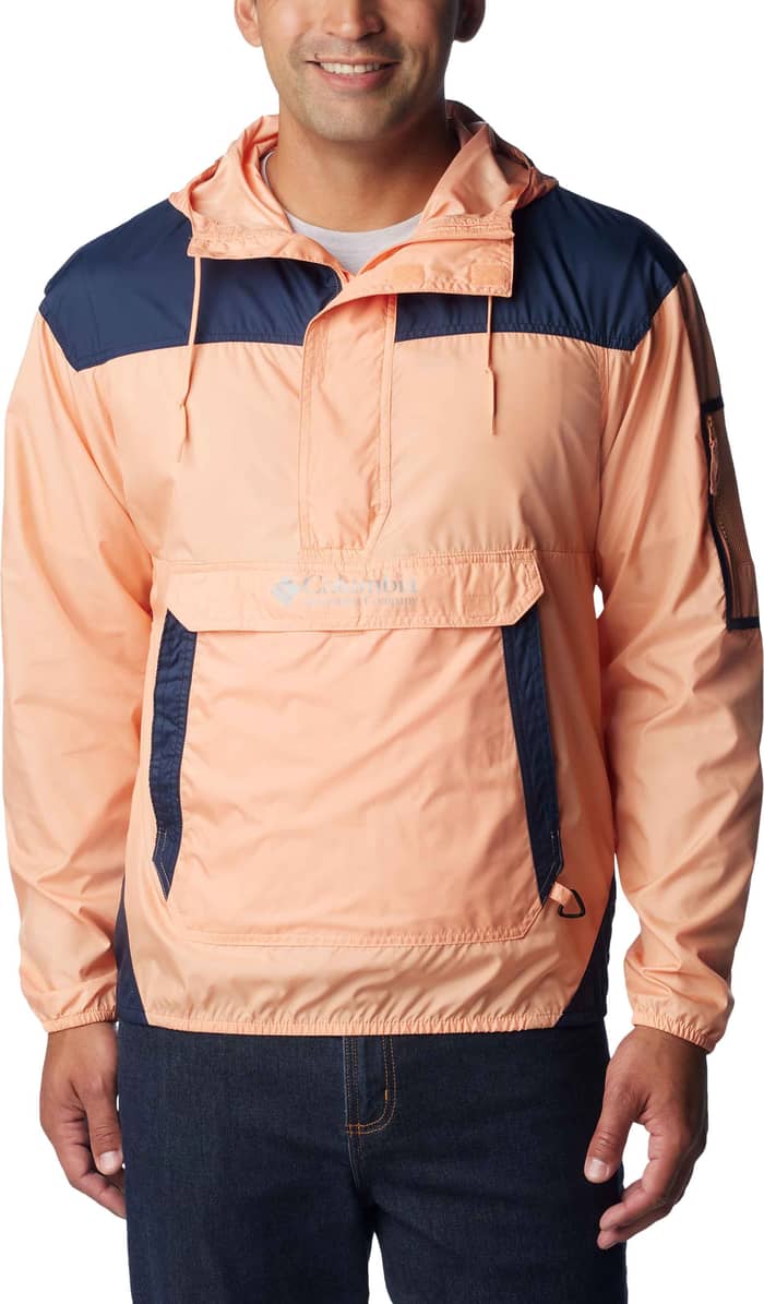 M Challenger Windbreaker Apricot Fizz Collegiate Navy