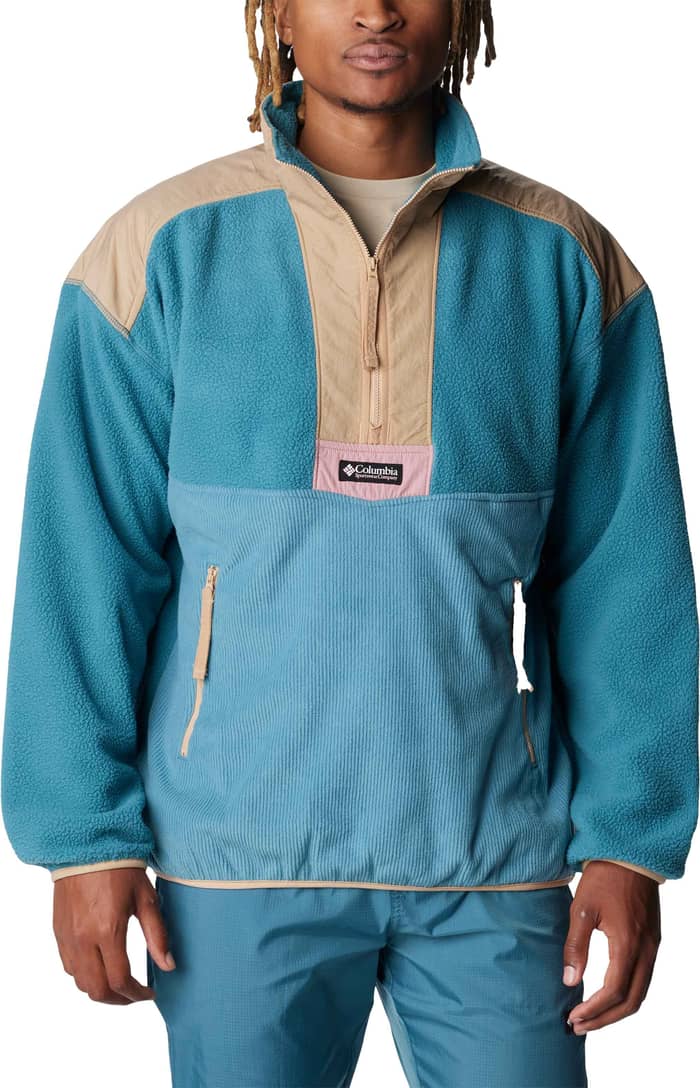 M Riptide Fleece Cloudburst Canoe Salmon Rose