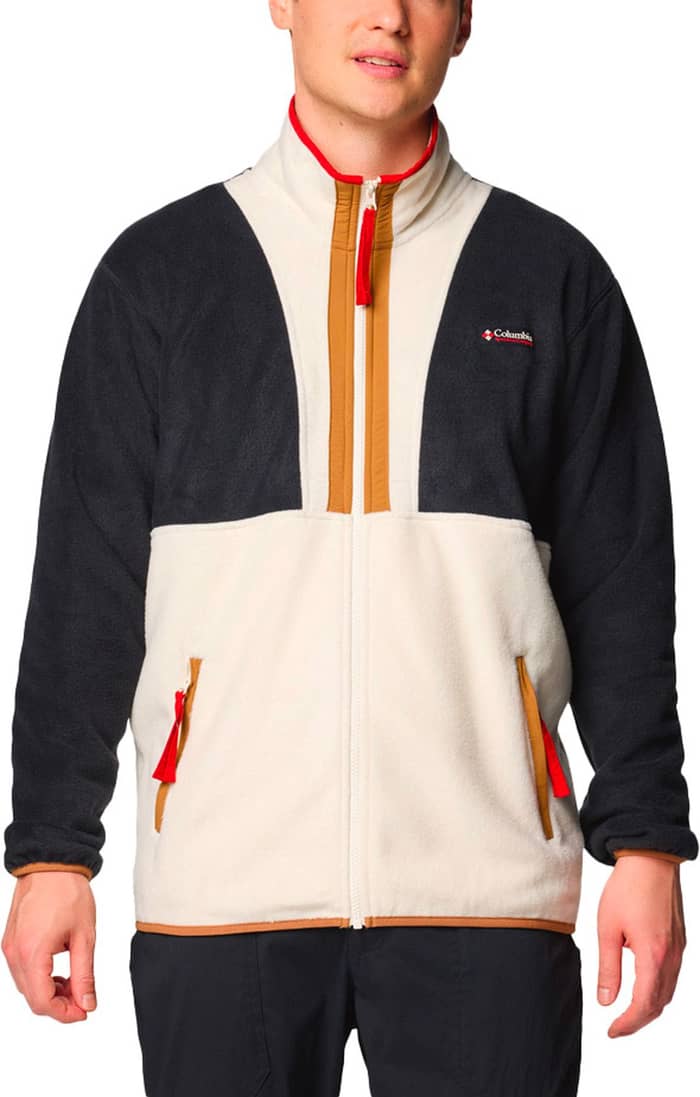 Backbowl™ II Full Zip Fleece Black, Chalk