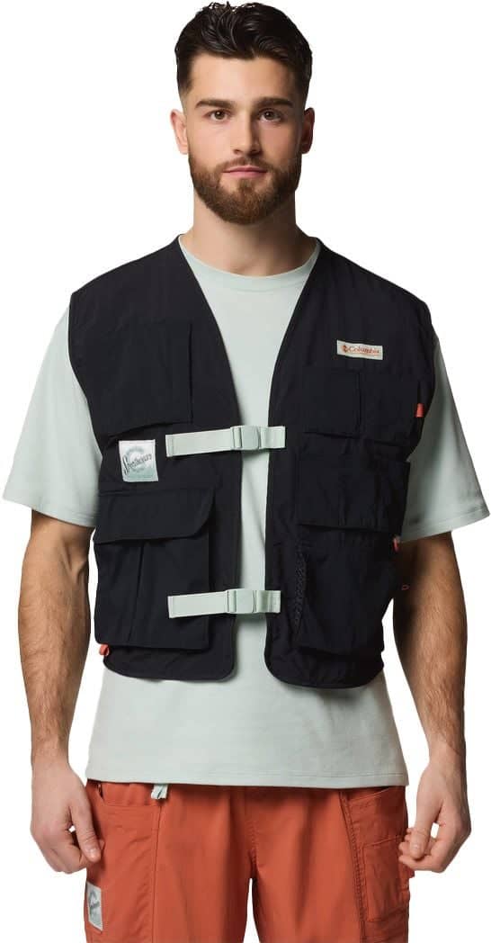 Cove Beach Vest Black