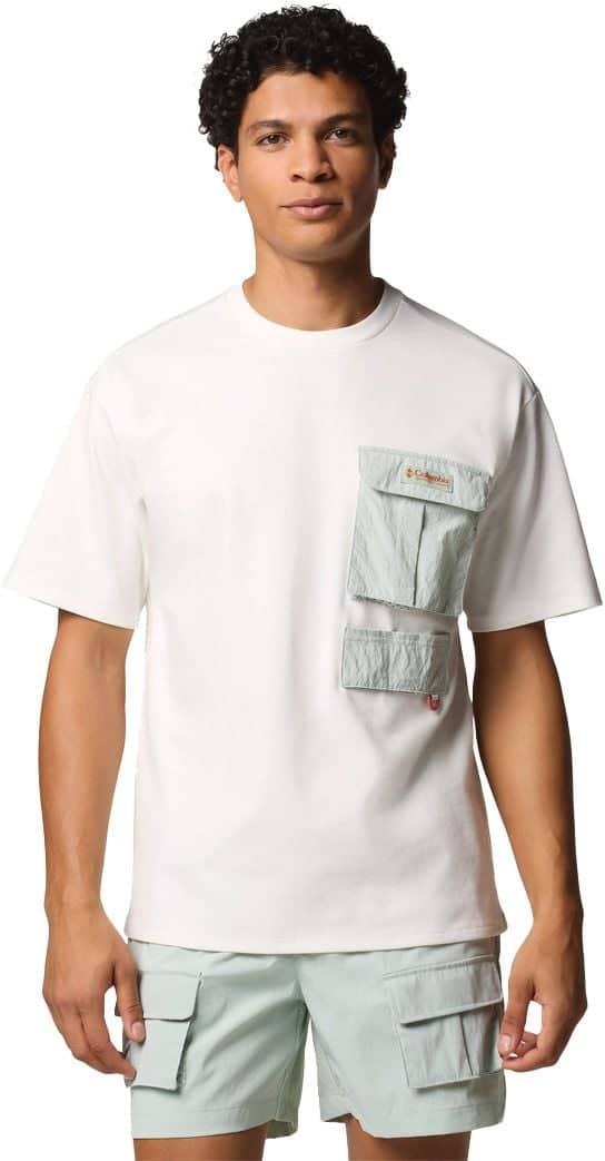 Cove Beach Pocket Tee Sea Salt, Cool Green