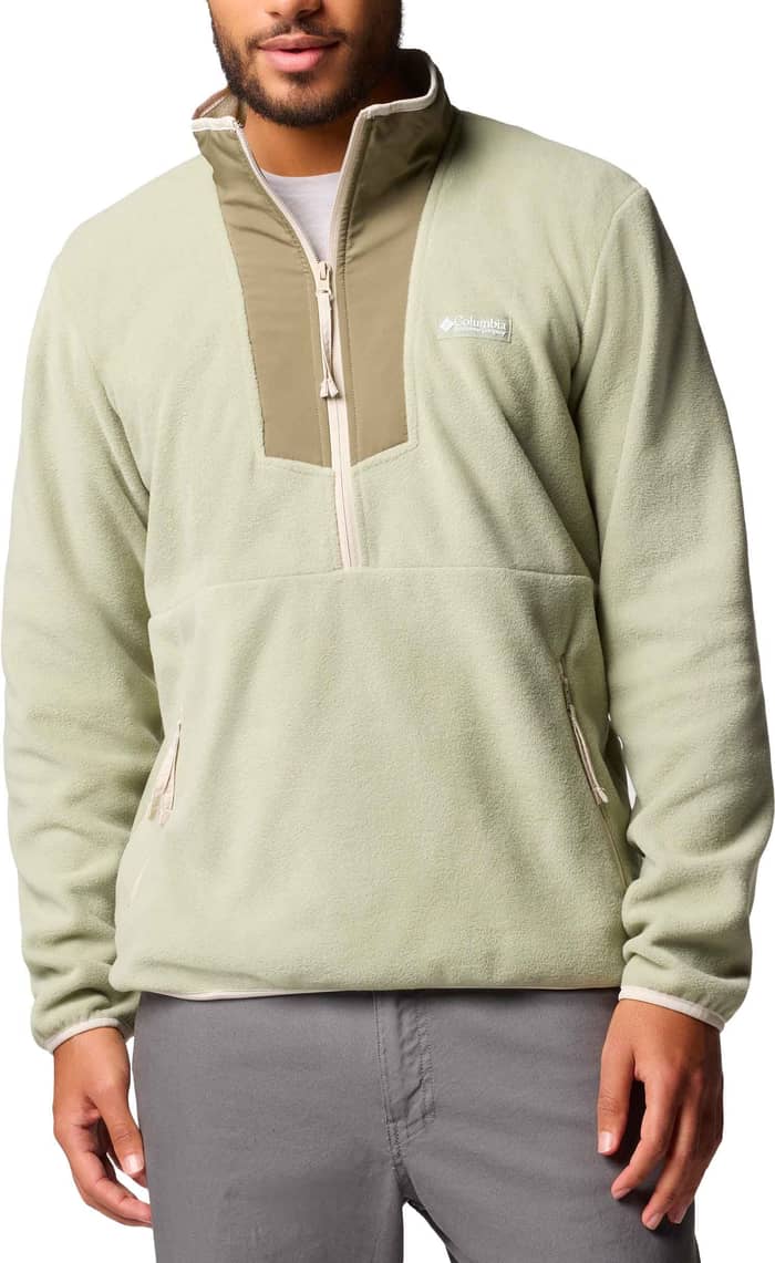Sequoia Grove Half Zip Fleece Safari Stone Green
