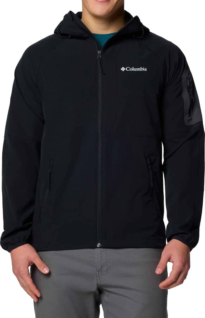 Tall Heights II Hooded Softshell Black