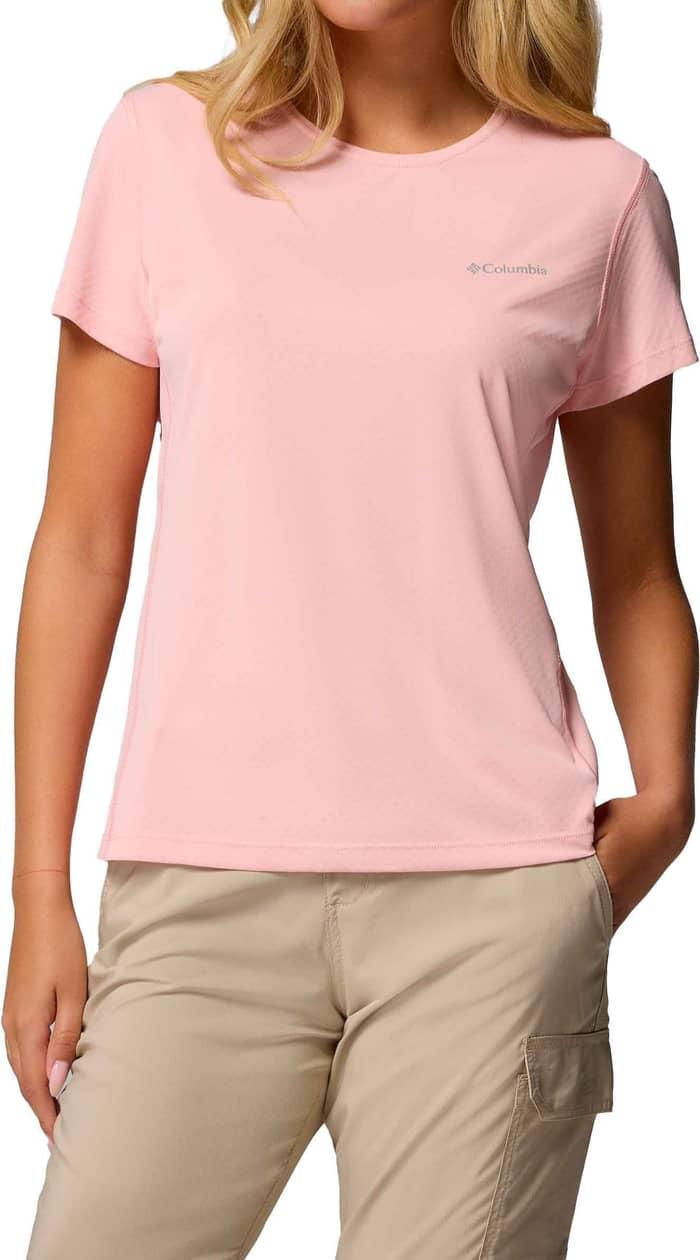 Zero Rules Light SS Crew Pink Sand