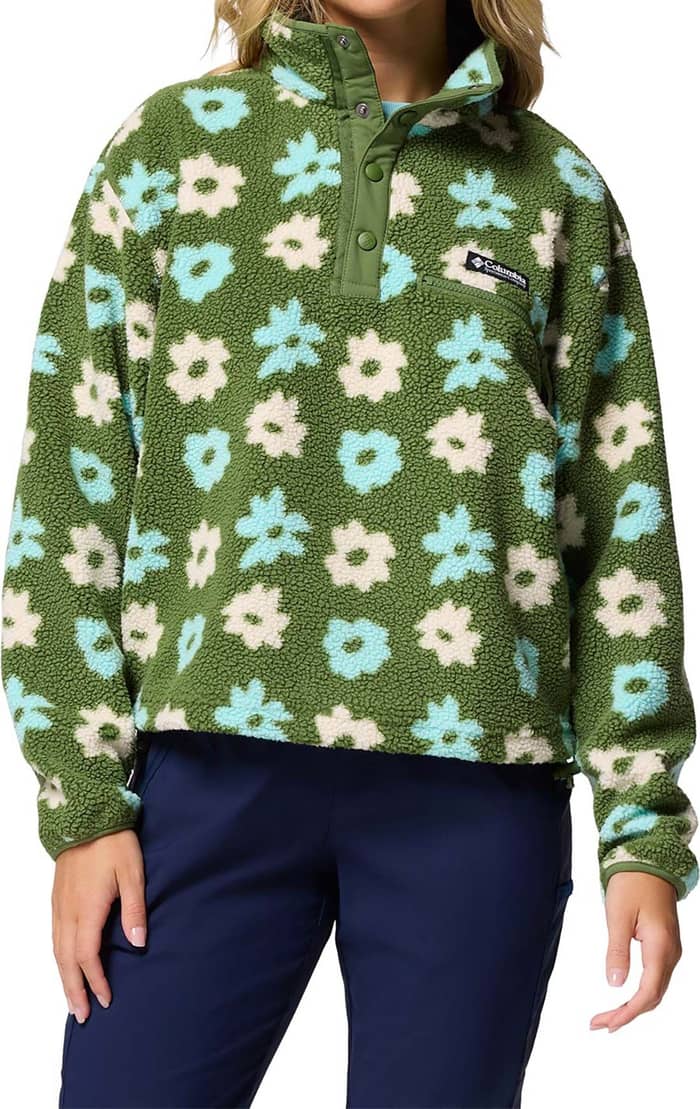 Helvetia II Printed Cropped Half Snap Canteen